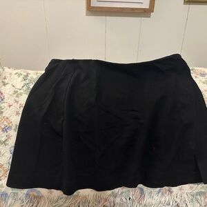 H&M Black A-Line Skirt